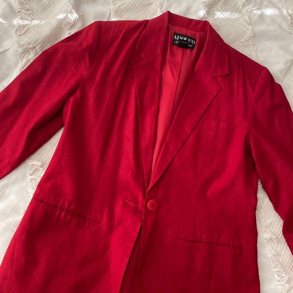 Red Blazer